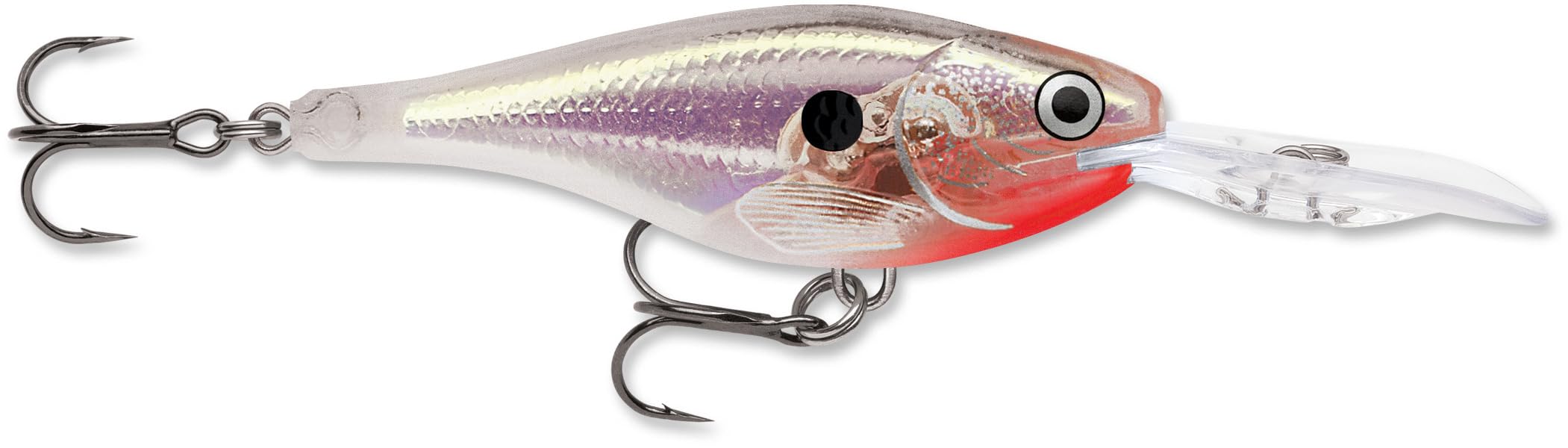 Shad Rap en Verre Rapala 5/16 oz poisson nageur à reflets 3D - 2