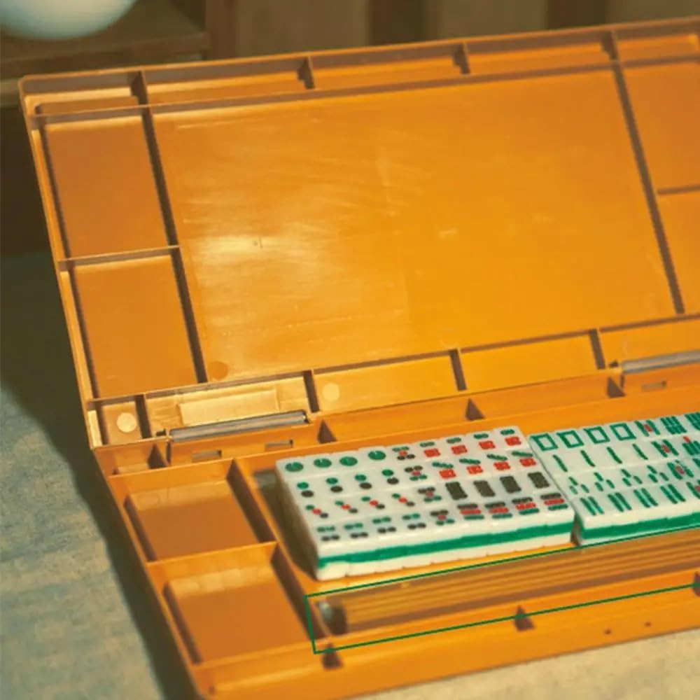 Tragbares Mahjong Spiel - Reise Mahjong Set