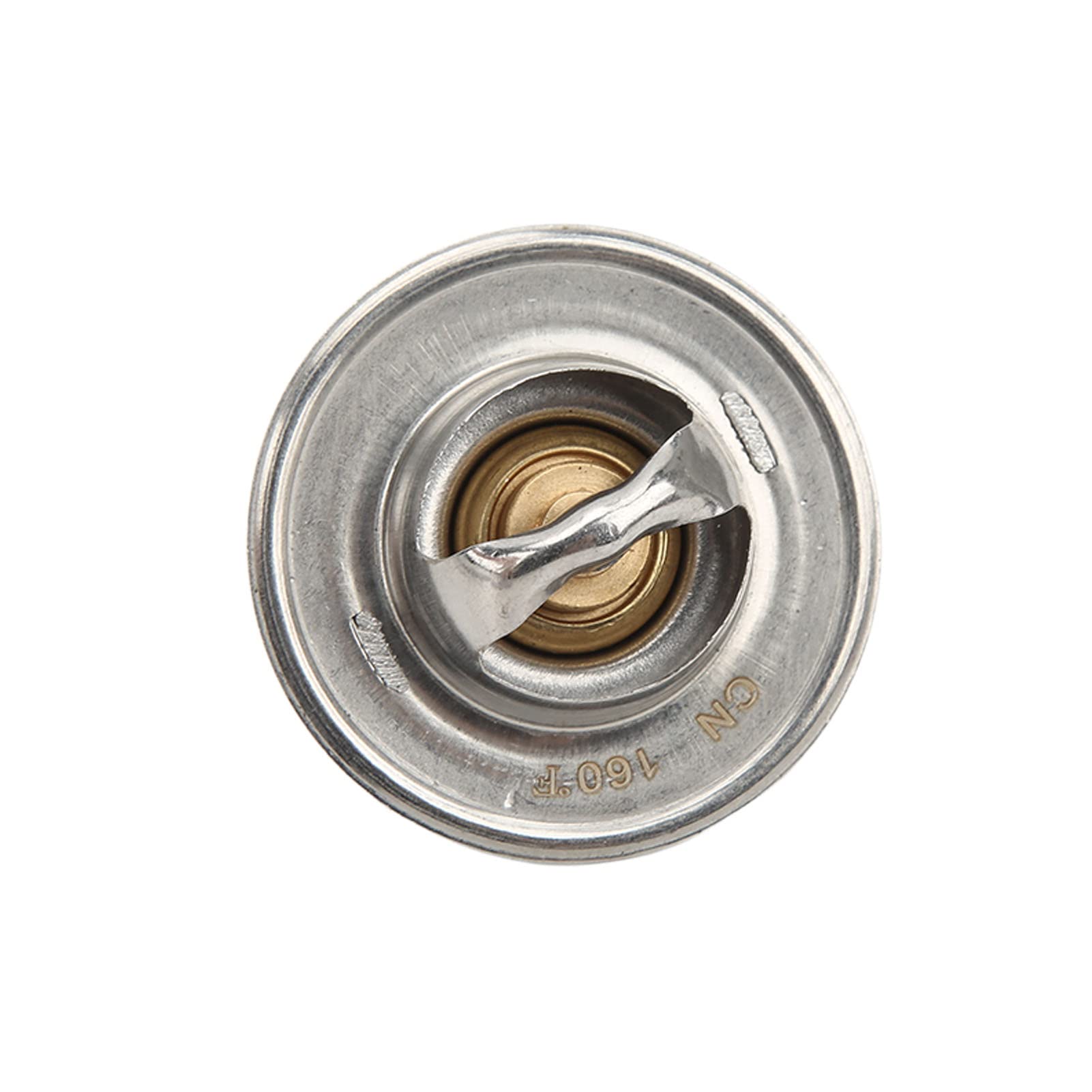 Tbest Zamienny Zestaw Termostatu, Zestaw Termostatu 807252Q5 Zamiennik dla MerCruiser z Rękawem 160° 4,3L 5,0L 5,7L 7,4L 8,2L 1987 Up