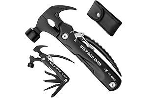 Personalized Father's Day Gift Hammer Multitool with Survival Kit