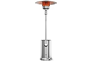 EAST OAK Spiral Patio Heater, The Best Patio Heater For A Warm Home
