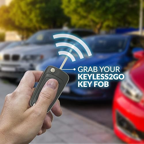 Miniatura 6 de Keyless2Go repuesto de llave para auto a control remoto para vehículos que utilizan llave de 5 botones FCC OHT692427AA paquete de 2 unidades