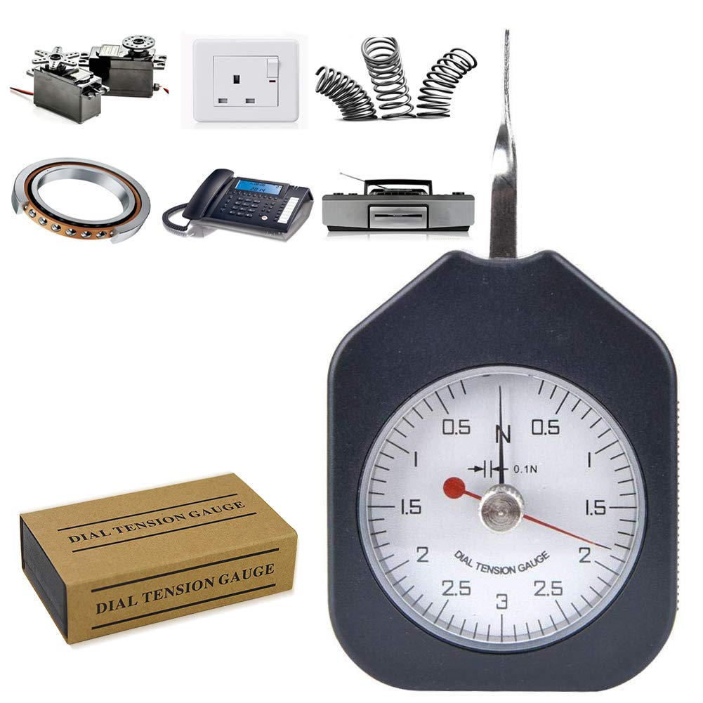 Gram Force Tester Dial Tension Gauge Transverse Tension Meter Dynamometer 3N Accuracy-picture-22