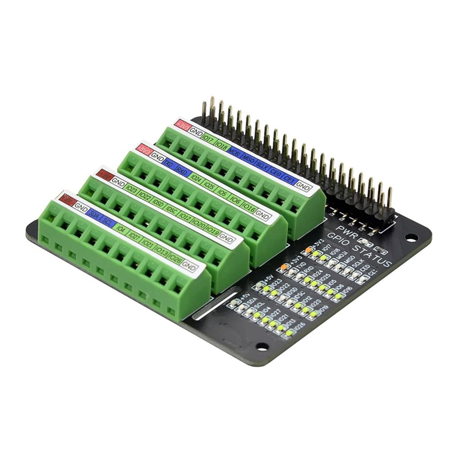 Scheda espansione con terminale a Vite GPIO con Header a 40