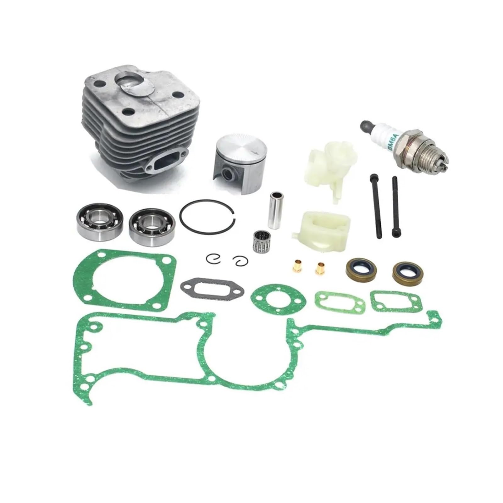 Kits de piston cylindre 50mm de rechange pour tronçonneuse 162 162SE