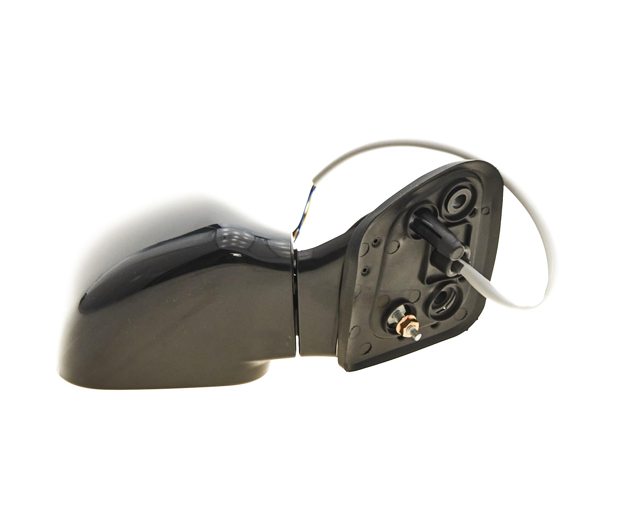 carro Espejo exterior Izquierda 87940-0F040 adecuado para TOYOTA COROLLA VERSO, 04-09 con ajuste eléctrico, calefactable, cristal cromado, ASFERICO