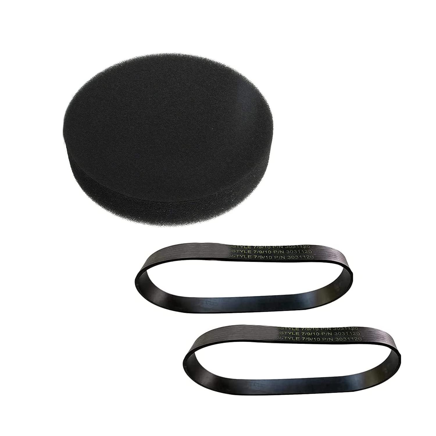 Replacement Part for Bissell 2191, 2191U, 2191X, 1700 Vacuum Foam Filter W/ 2 Flat