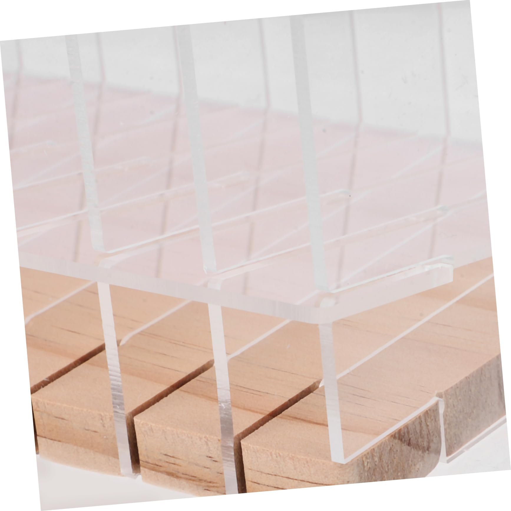 Angoily Acryl Stiftehalter mit Fächern für Schreibtisch, Büro und Schule