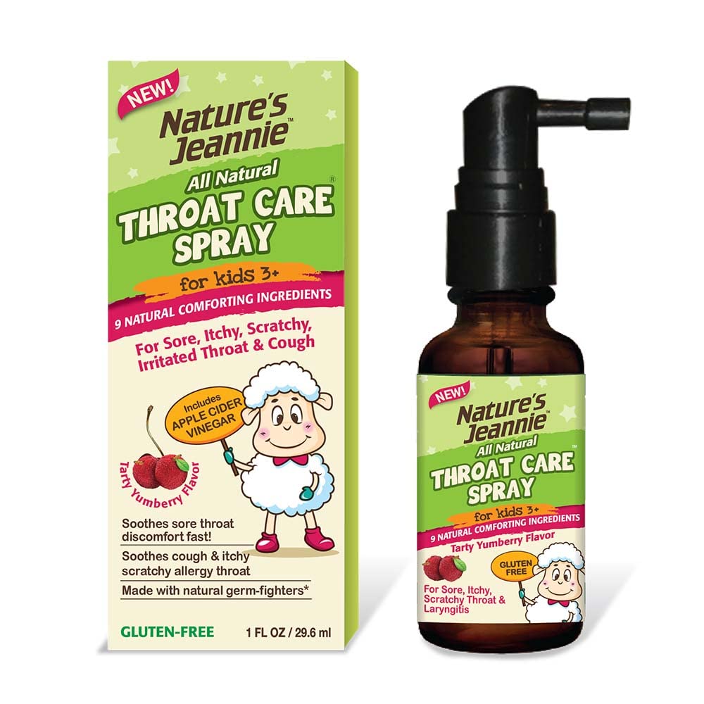 Buy Nature's Jeannie Children's Throat Spray Soothes Sore Throat