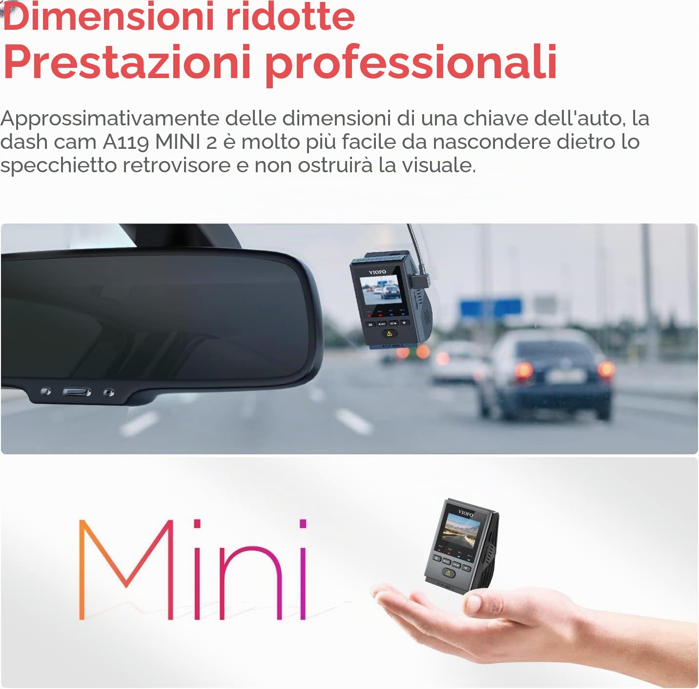VIOFO A119 MINI 2-G GPS-Routenaufzeichnung (A119 MINI 2-G GPS)