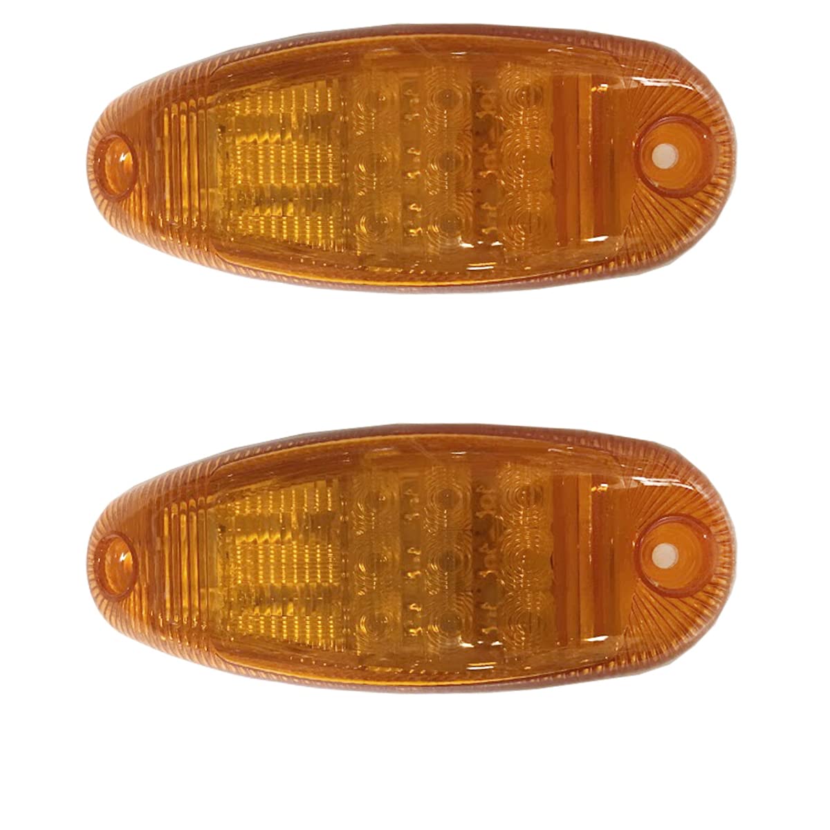 NIUPARTS 2 pcs of Side Rocker Panel LED Turn Signal Marker