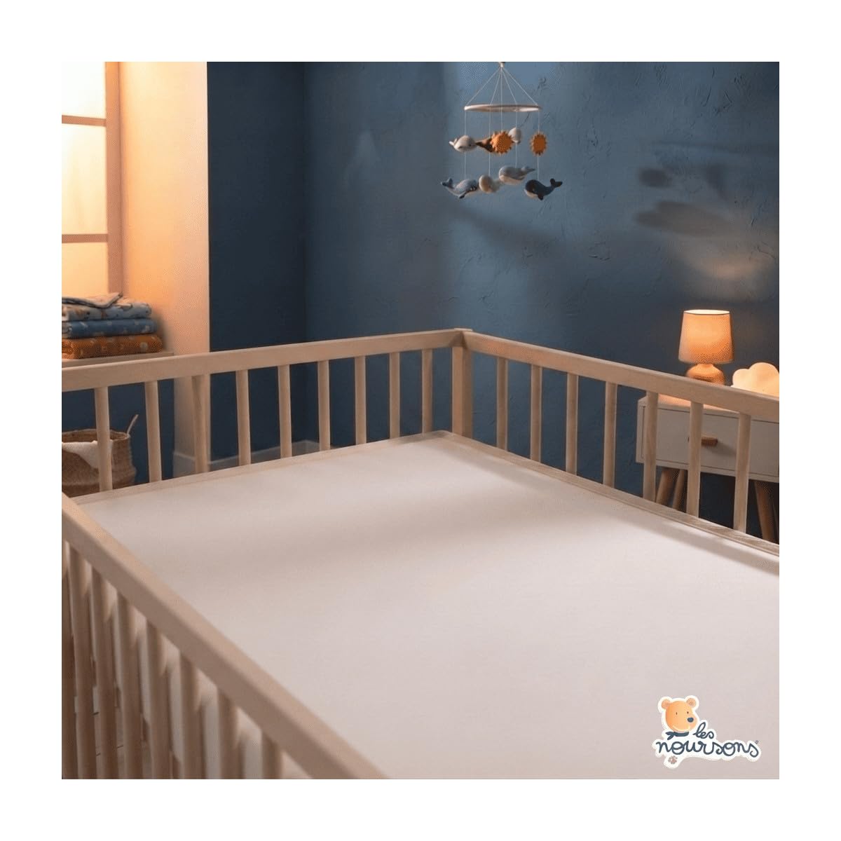 Pack Sommeil Bébé - Matelas Réversible 60x120 cm & Plan Incliné Confort Sweety - Housse Coton Doux - sans Traitement Chimique - Certifié Certipur
