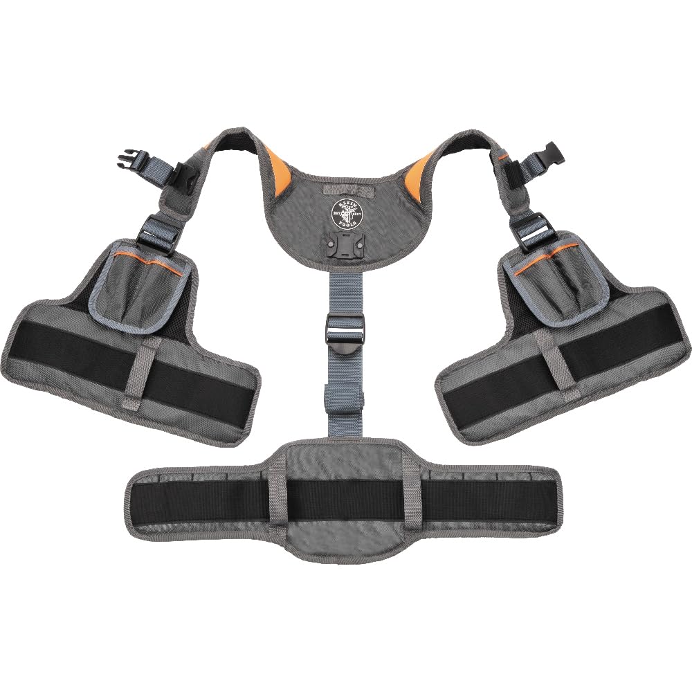 Klein Tools 55828MB MODBox Tool Vest, Fully Adjustable, Padded Comfort Support, Tool Belt Work Vest for Electricians, Carpenters, Construction