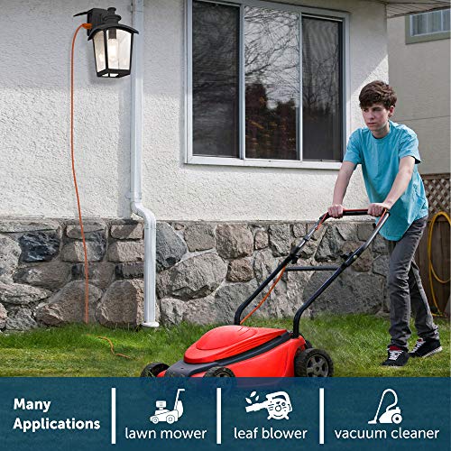 Home Luminaire 31703 Spence 1-Light Outdoor Wall Lantern With Seeded Glass And Built-In Gfci Outlet, Black #TOP4