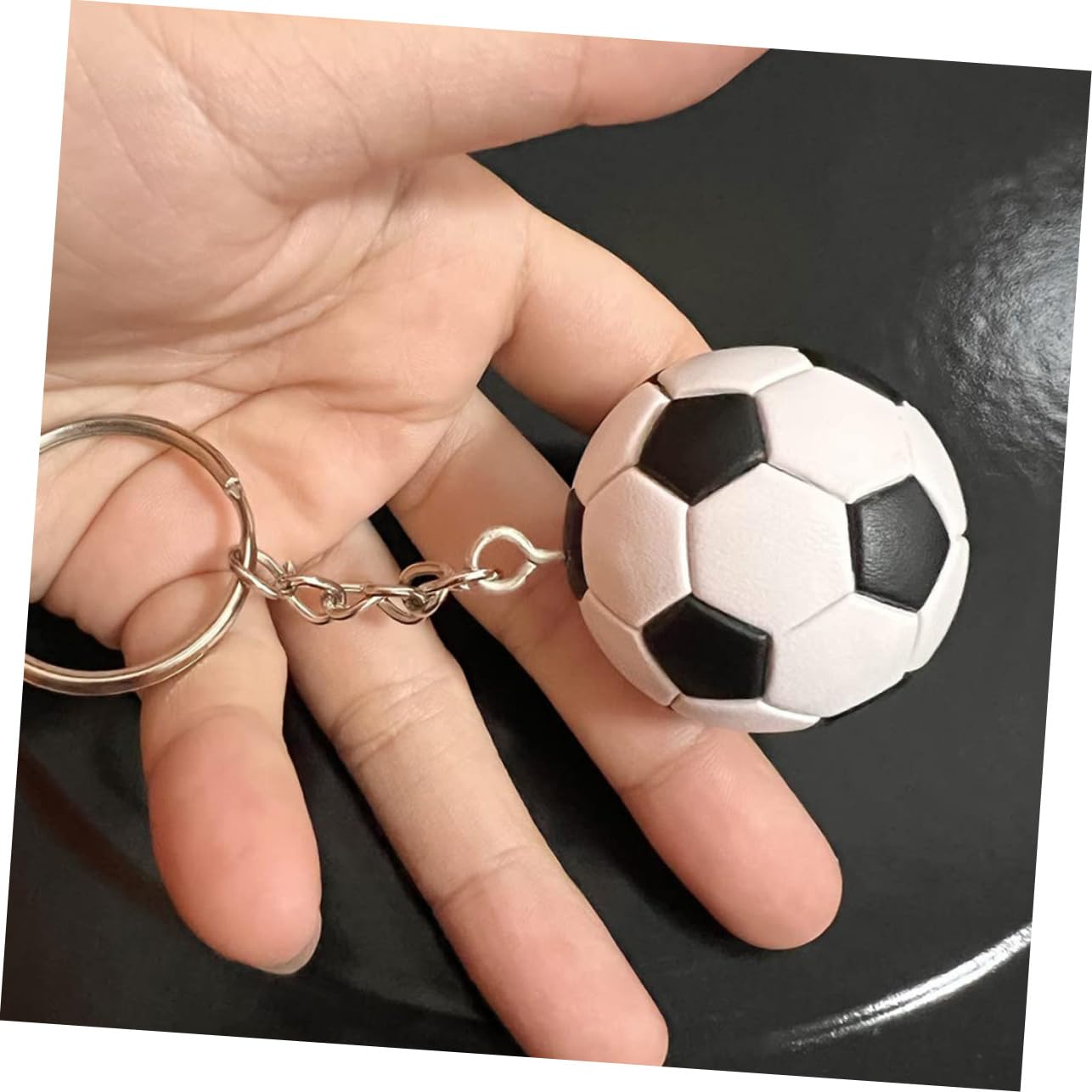 Yardwe Portachiavi Di Calcio Obiettivo Festa Di Calcio Gioco Reti Rete Da Calcio Netto Biliardo Fischio Dell'arbitro Sport Chiave Palloni Da Calcio Plastica