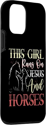 Miniatura 3 de iPhone 12 mini Esta chica corre en Jesús y caballos caso