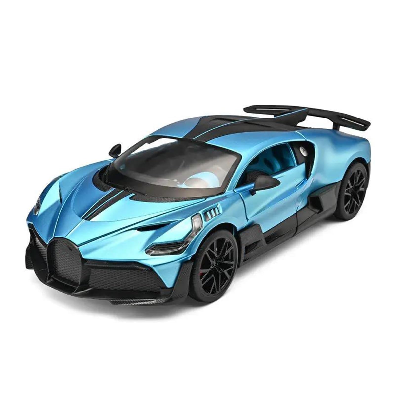 AUDSNI Die-Cast Diecast Car Model 1:18 For Bugatti For DIVO Alloy Metal Diecasts Model Vehicles(Blue)