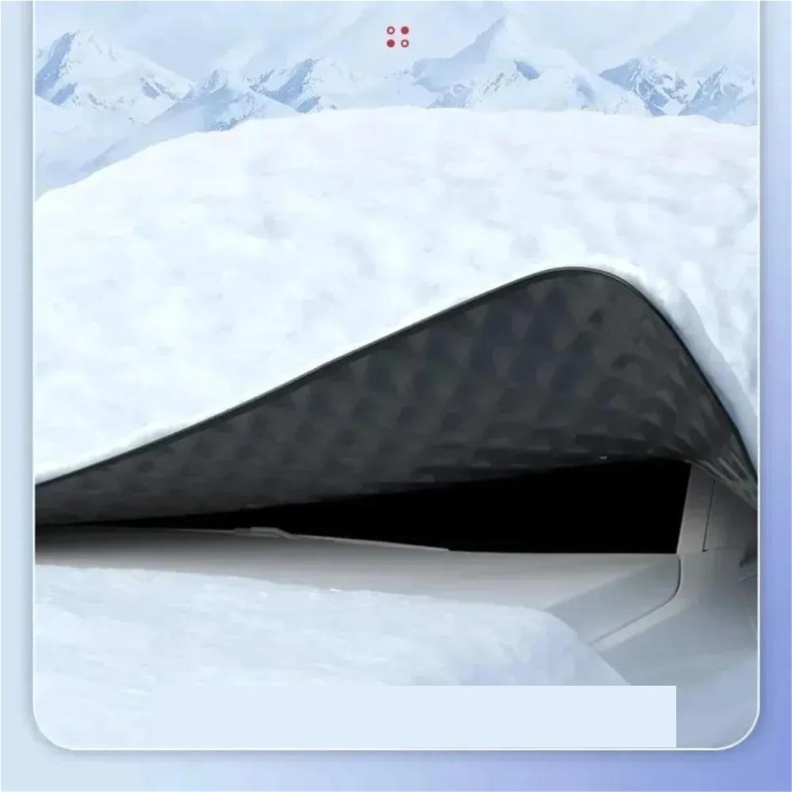 Copri Parabrezza Auto Inverno Parabrezza per Auto, paraneve, Parasole Invernale per Esterni, Parasole per Parabrezza Automatico antighiaccio