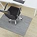 Tapis protège-sol casa pura® design et tissé | protection sol durs : parquet etc. | bureau, chambre, salon | 120x90cm, anthracite beige - Genua