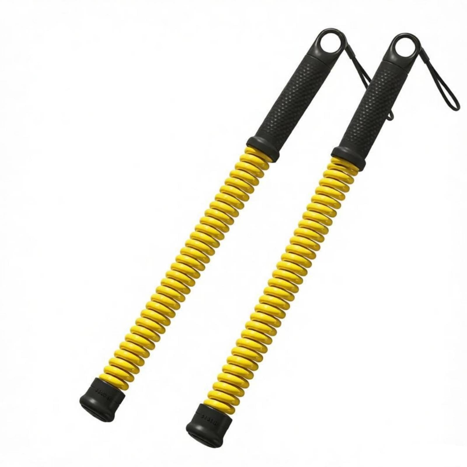 Training Cord with Spring Comfortable Resistance Training Cord Non-Slip for Athletes, Strength Training, Full-Body Exercise, Home Gym Gen 4 Amber Yellow-image-32
