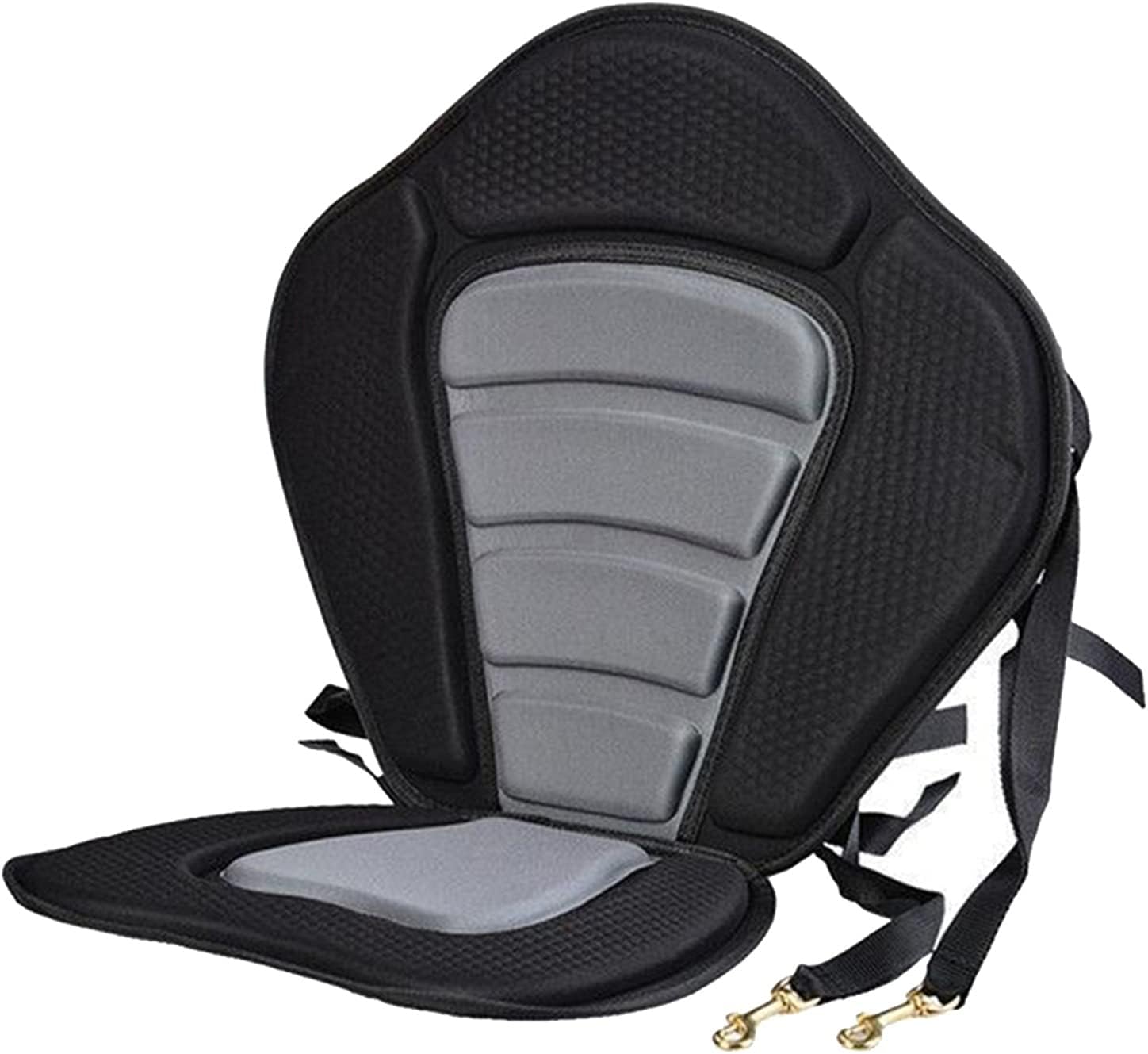 LYMY Kayak Accessories Kayak Seat Padded Canoe Back Rest Support Soft Cushion Backrest for Fishing Boat Soft Non-Slip Padded Base Adjustable Backrest Surfing Supplies (Color : with Pocket)
