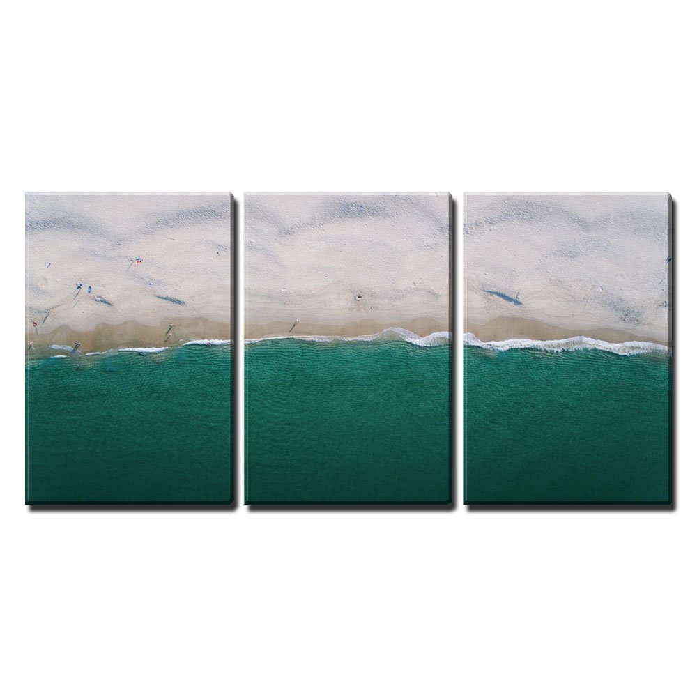 Amazon.com: wall26 - 3 Piece Canvas Wall Art - Tropical Beach with