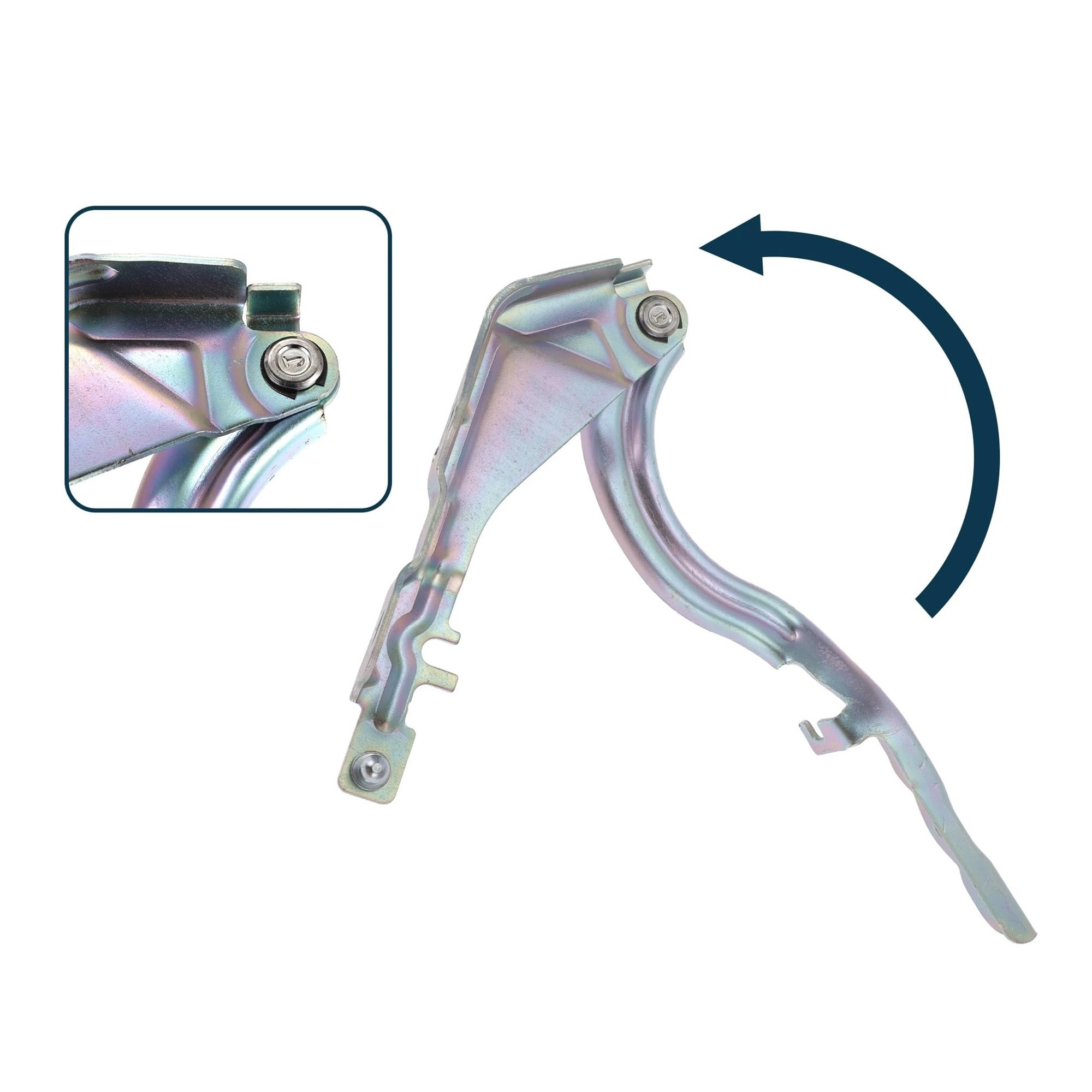 Cerniera Cofano Per Hyundai Per Sonata 2015-2019 79120C1000 Coppia Staffa Cofano Anteriore