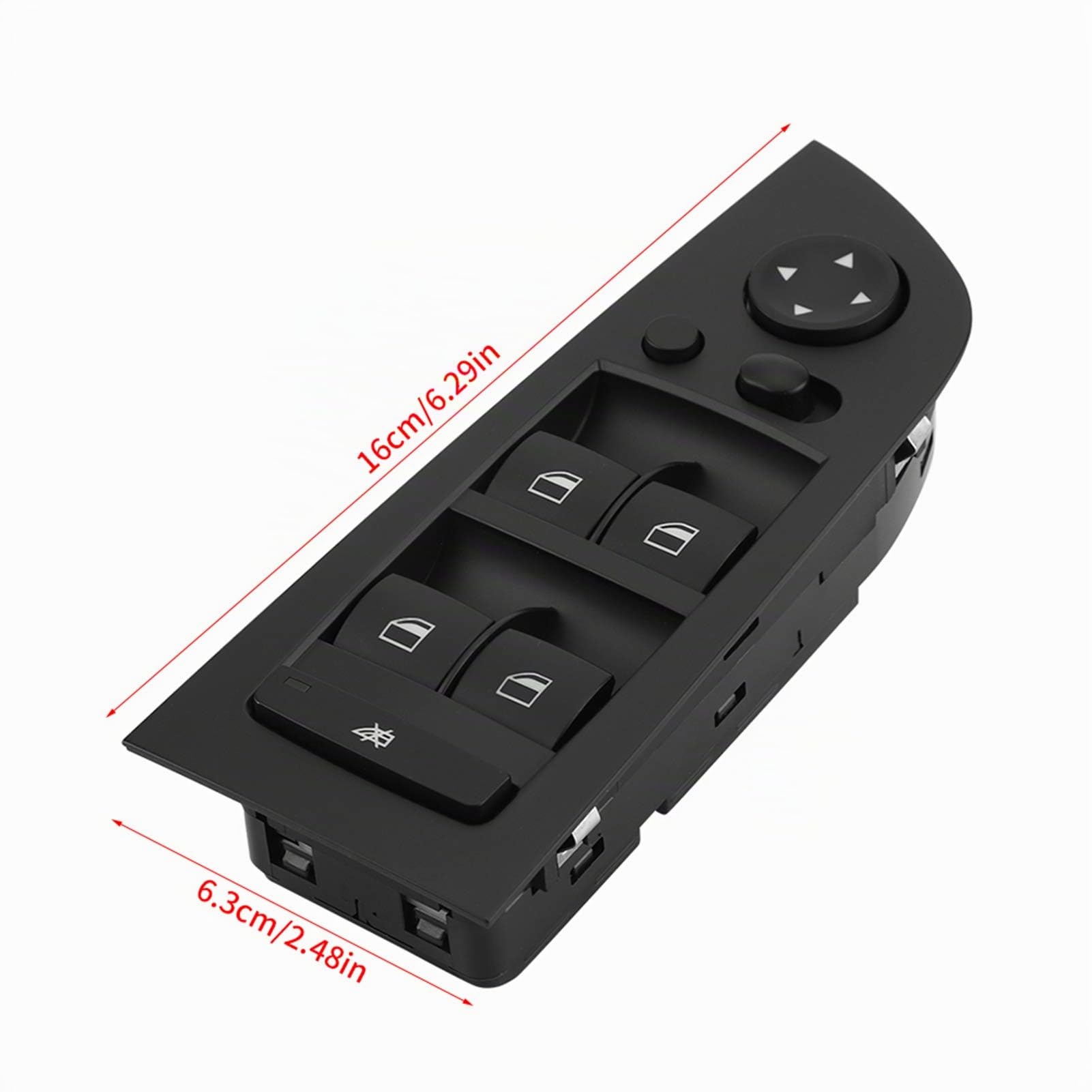 EBTOOLS pour Leve vitre e90 pour Bouton Leve vitre e90 Interrupteur de fenêtre Principale électrique pour E90 E91 318i 320i 61319217332 Interrupteur de Moteur de fenêtre