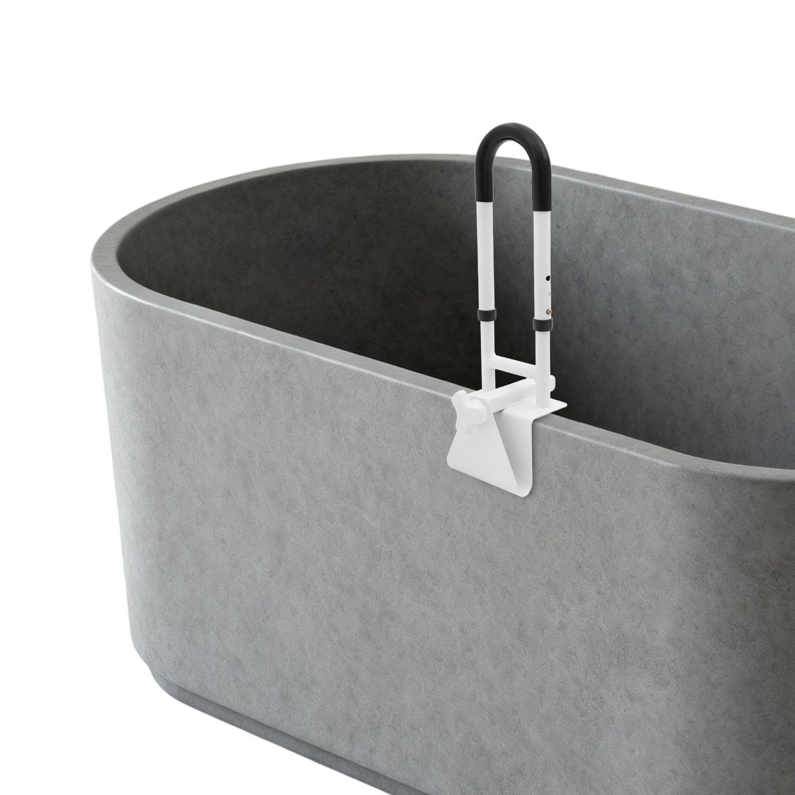 Einstiegshilfe Badewanne Gepolstert Senioren, Einstiegshilfe für die Badewanne mit verstellbarer Breite, Badewannengriff Ohne Bohren, Geeignet für ältere Menschen, Kinder und Schwangere