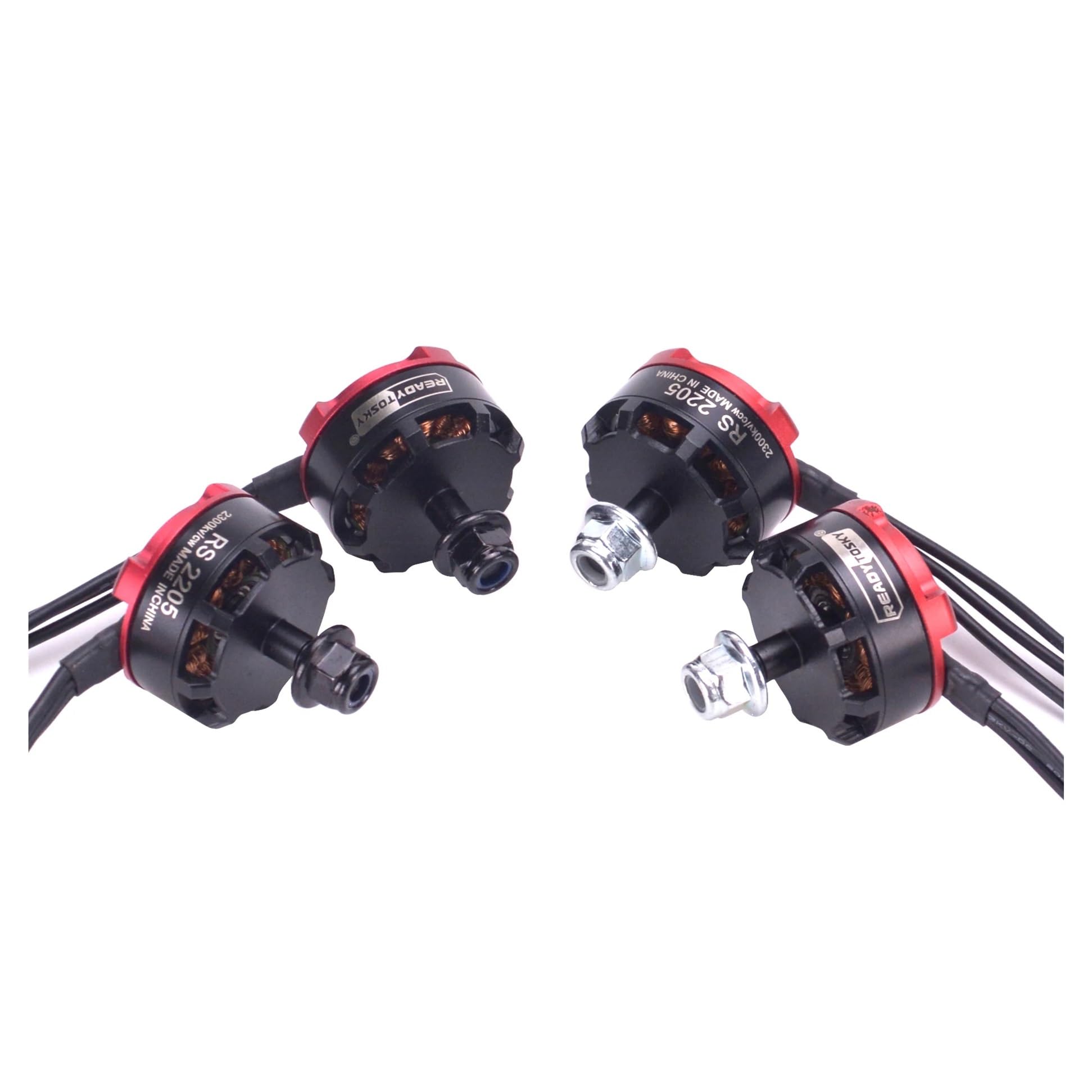 RS2205 2300KV 2205 Motore Brushless for FPV Racing Quadcopter Drone 5030 5045 Allineamento della Potenza ' 4 Pezzi