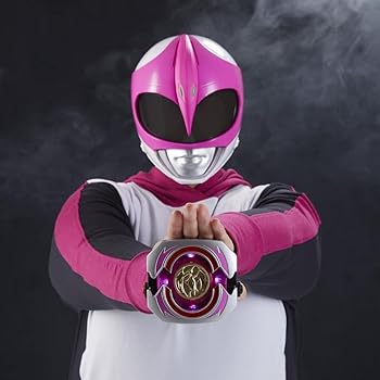 公式 パワーレンジャー1/1マスク ジュウレンジャー プテラ ピンク　アトラク パワーレンジャーライトニングコレクション ジュウレンジャー 1