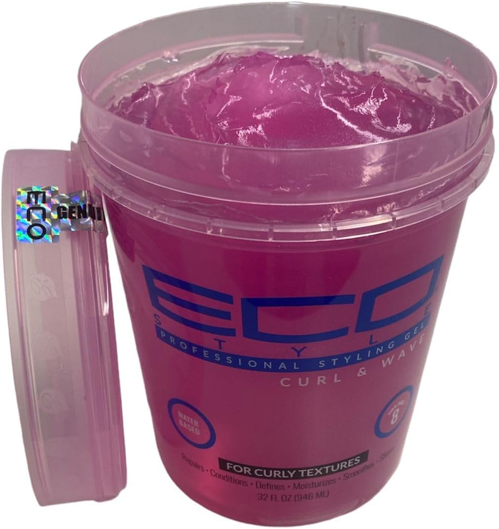 Eco Style Gel de Peinado para Rizos y Ondas, 946 ml