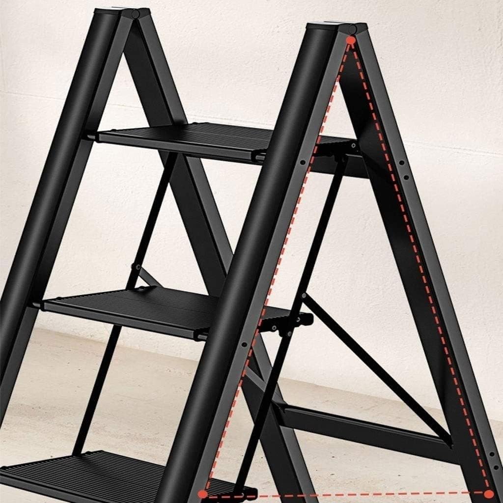 Step Ladder Household Folding Multifunctional Indoor Dual-use Aluminum Alloy Stepladder