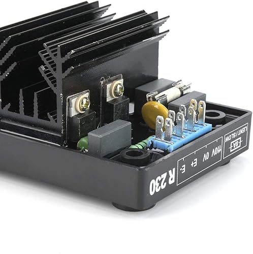 Miniatura 4 de YWBL-WH Regulador de voltaje R230 AVR sin escobillas 120VCA automático monofásico generador de dos líneas