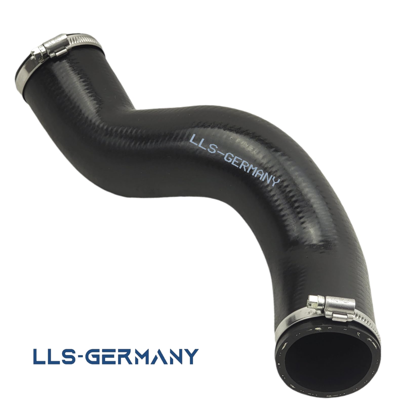 LLS-GERMANY 2x Ladeluftschlauch kompatibel mit VW T4 Transporter | 2.5 TDI, 2.5 TDI Syncro, 88 PS, 102 PS, 2461 ccm, 65-75 KW, einbaufertig, OEM 701145828, 701 145 828, 701145832A, 701145832