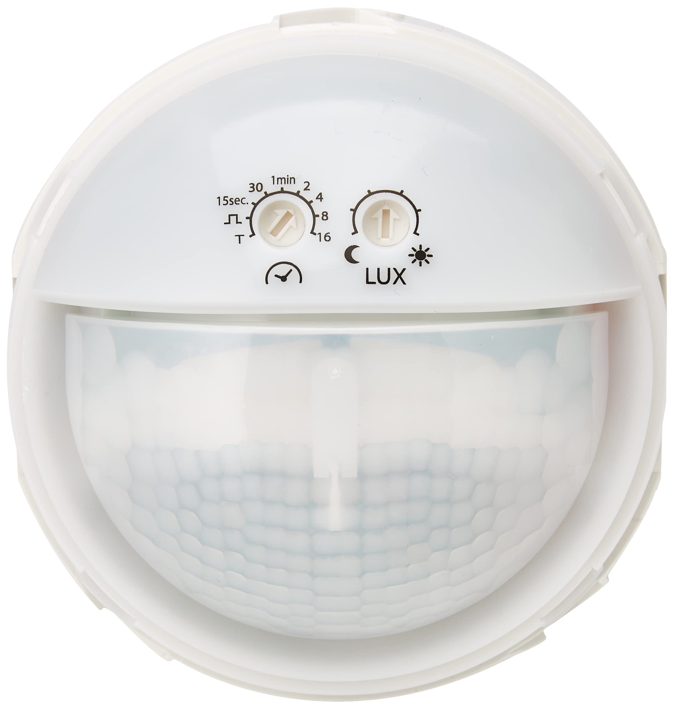 Esy-Lux EM10041006 Détecteur de Mouvement 200° 2300 W IP55 Blanc