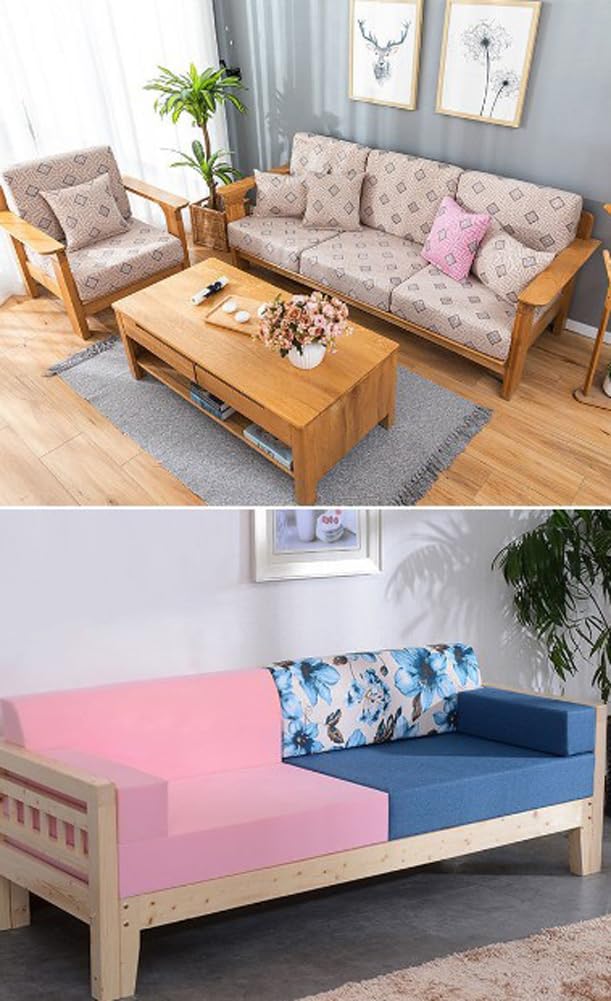 Muebles personalizados de espuma cortable, almohadilla de esponja gruesa 45D, almohadilla de asiento de ventana, tapicería de espuma firme, relleno de grietas de cama, alfombrilla de almohada de