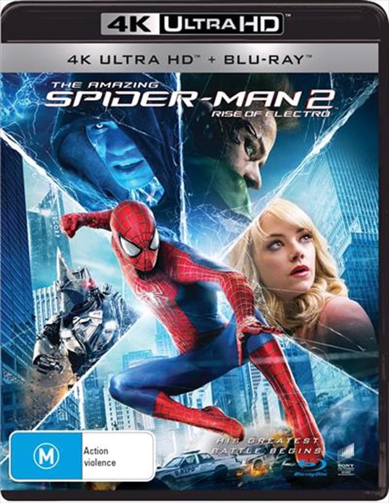 The Amazing Spider-Man 2 [Blu-ray] [Region A]