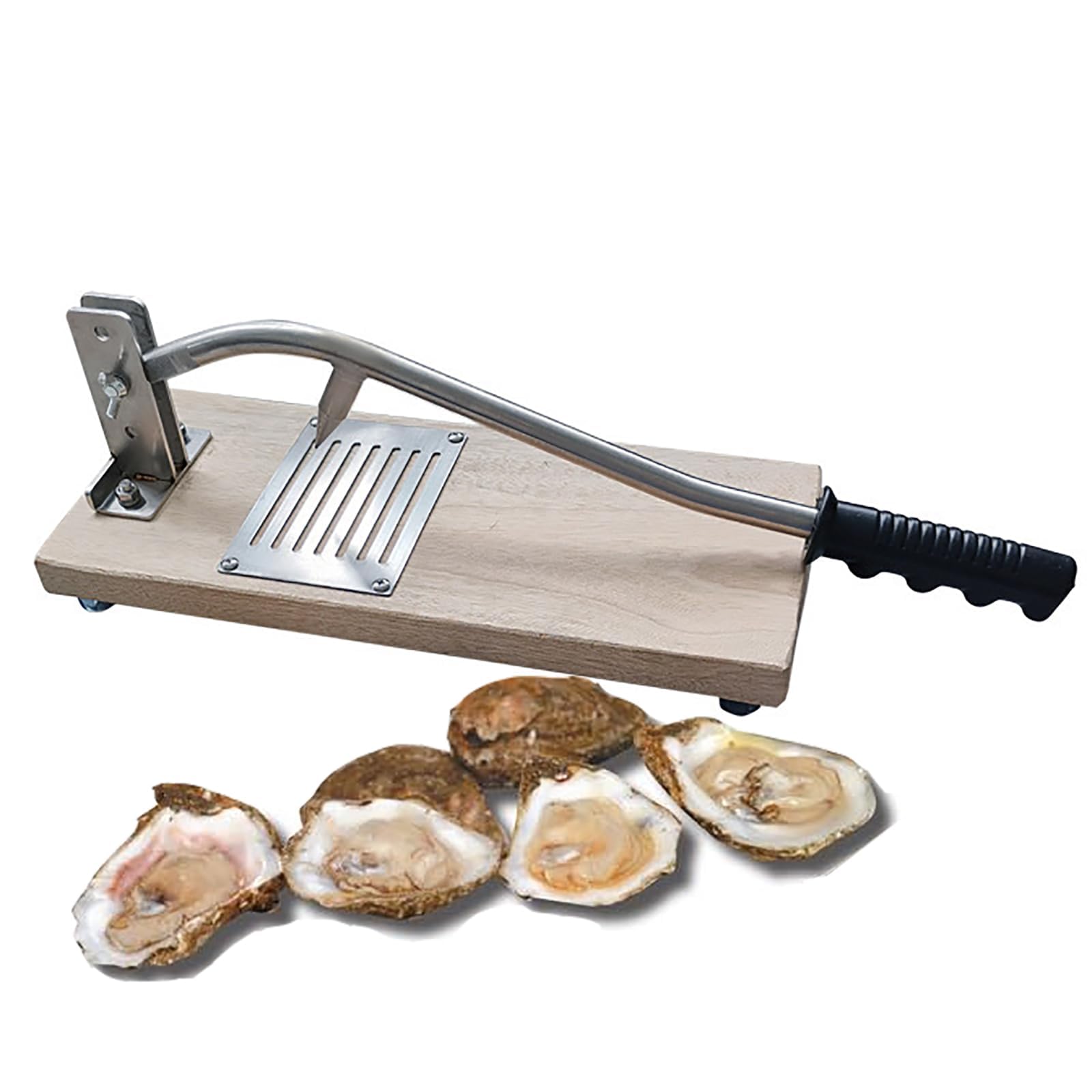 COYEUX Cuchillo portátil para descascarar ostras, abridor de ostras de Acero Inoxidable, Altura Ajustable, Herramientas Esenciales para mariscos para descascarar sin Esfuerzo