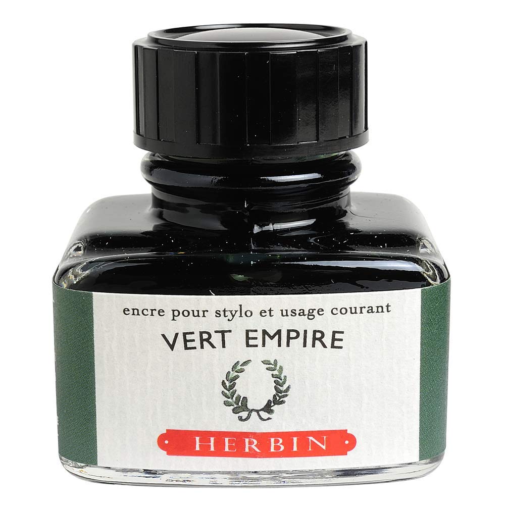 J.Herbin 13039T Fountain Pen Ink 30 ml Laurel Green
