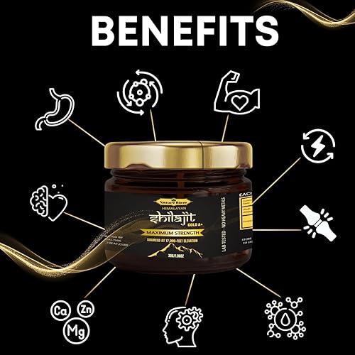 Miniatura 5 de Hierbas orgánicas Resina Shilajit natural pura del Himalaya para hombres y mujeres para aumentar la energía y el apoyo inmunológico (1.0 onzas)