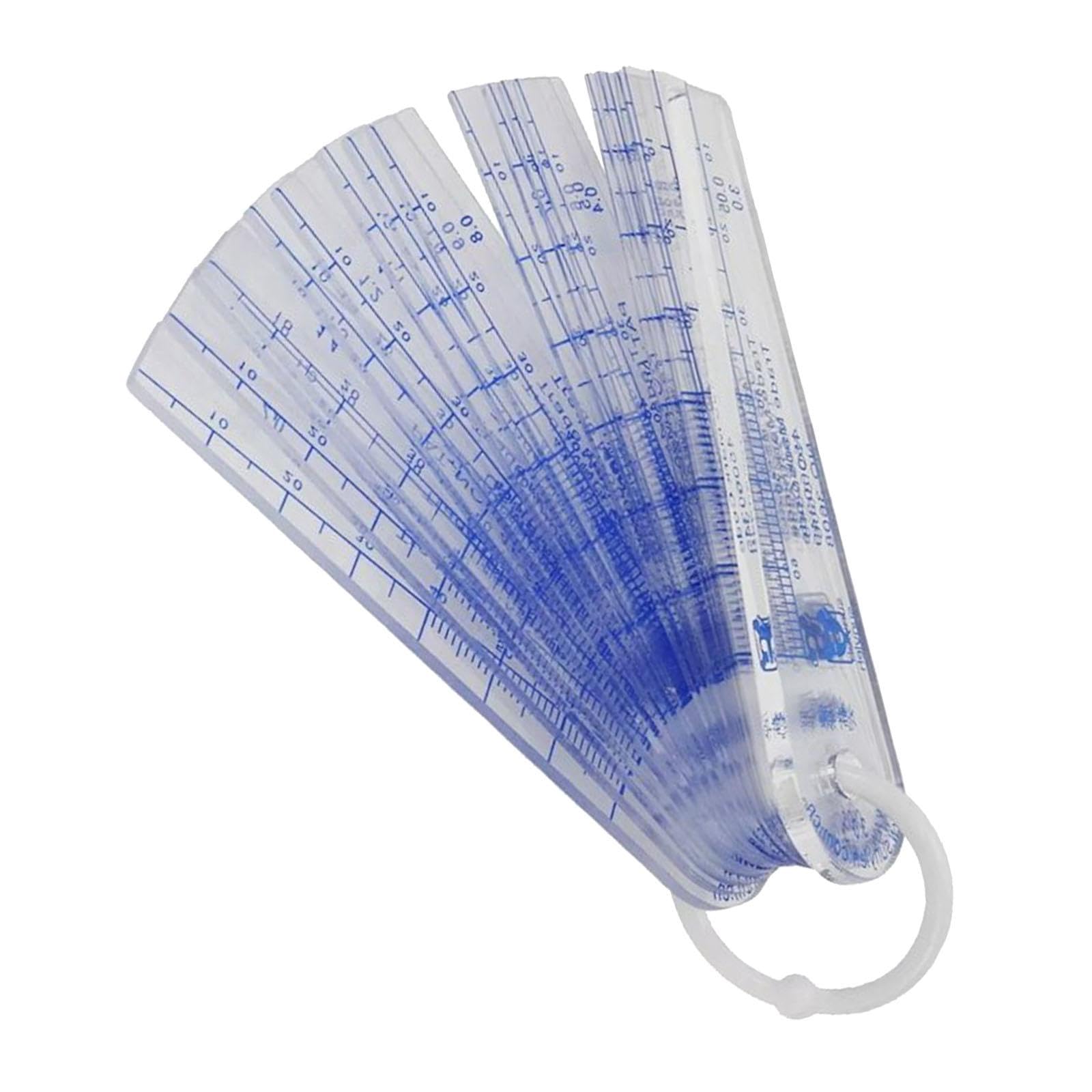 Okiyakusama 21 in 1 Automobile High Accuracy 21 Leaf Portable Feeler Gauge Set