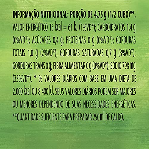 Caldo Knorr Galinha, 2 cubos