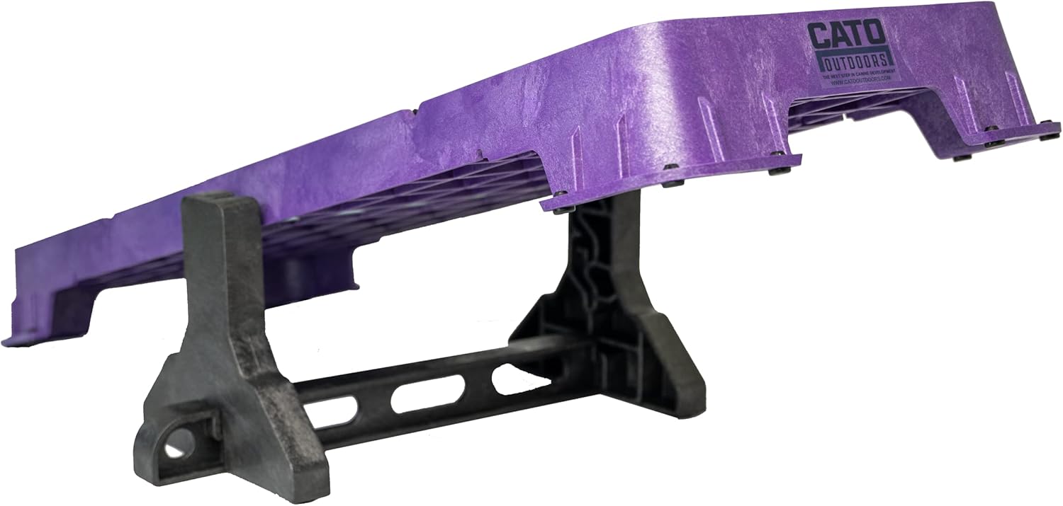 Cato Board XL - Dog Platform (Purple, with Tilt Stand)