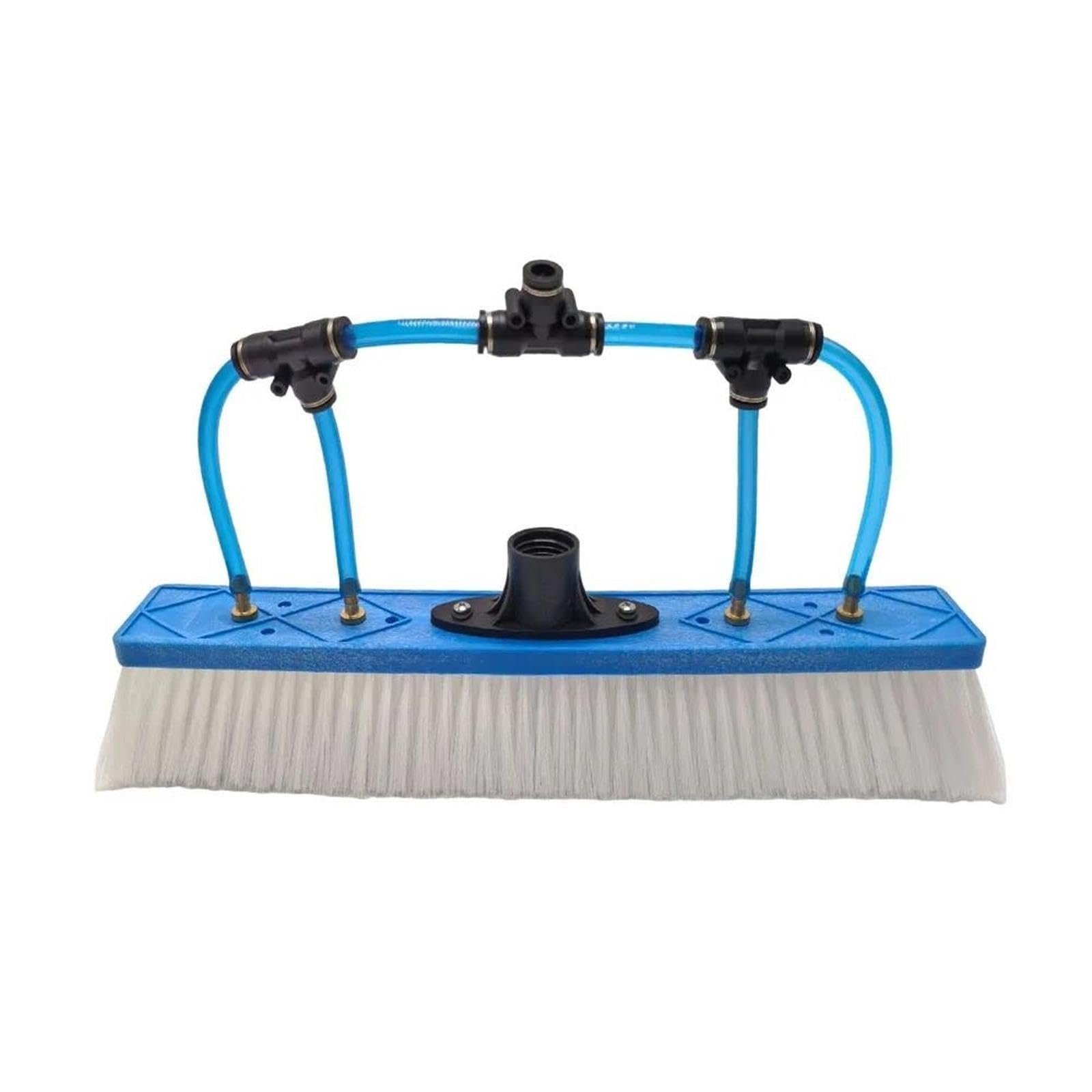14-Zoll-Soalr-Panel-Reinigungsbürste, Wassergespeiste Bürste Mit Dupont-Bleistiftstrahl-Fensterreinigung (Euro-Gewinde)(14 inch)