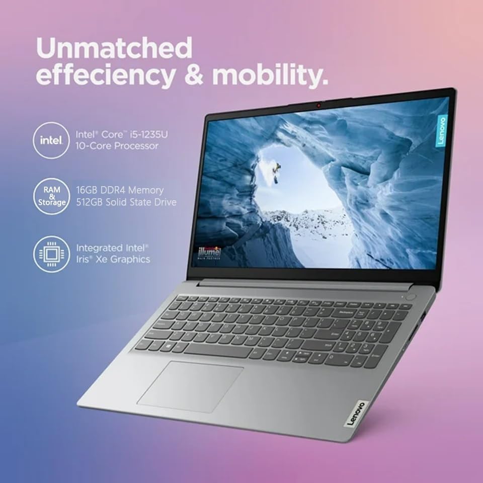 Amazon.com: Lenovo 15.6 Inch Student Laptop | Intel Core i5-1235U