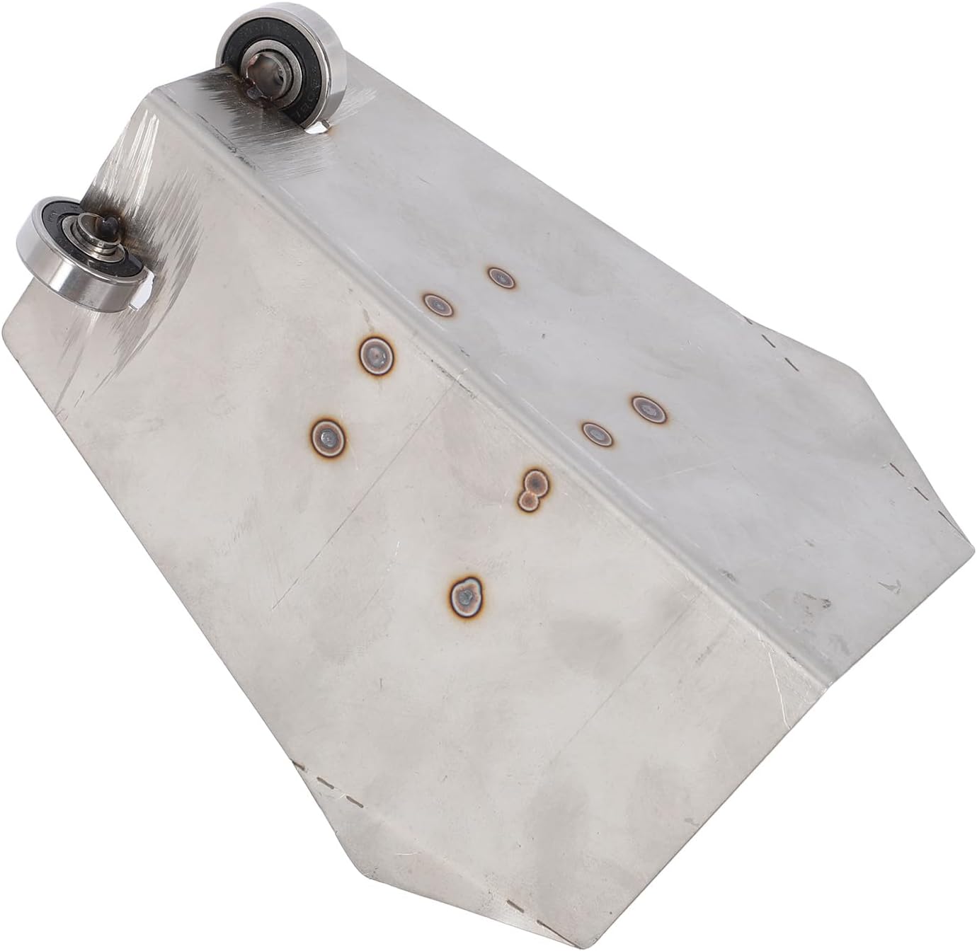 Stainless Steel Wall Putty Scraper 360° Rotating Head Telescopic Aluminum Pole Drywall Corner Finishing Tool