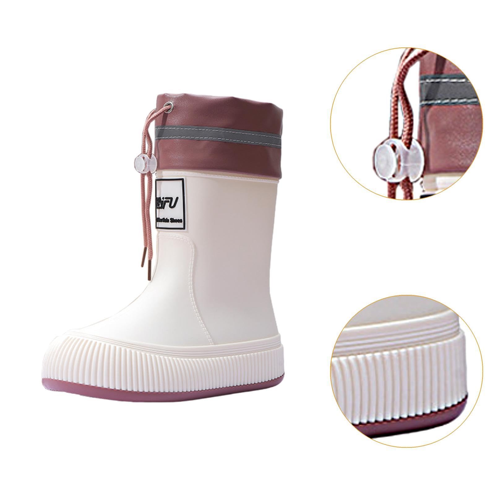 Botas Lluvia Ajuste Elástico
