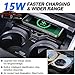 Wireless Charger for BMW 3 Series G20 2019-2023 4 Series G22 2020-2023, Wireless Fast Phone Charging Pad Mat for BMW 330i/330i xDrive/M340i/330e/430i/430i xDrive/M440i xDrive Accessories