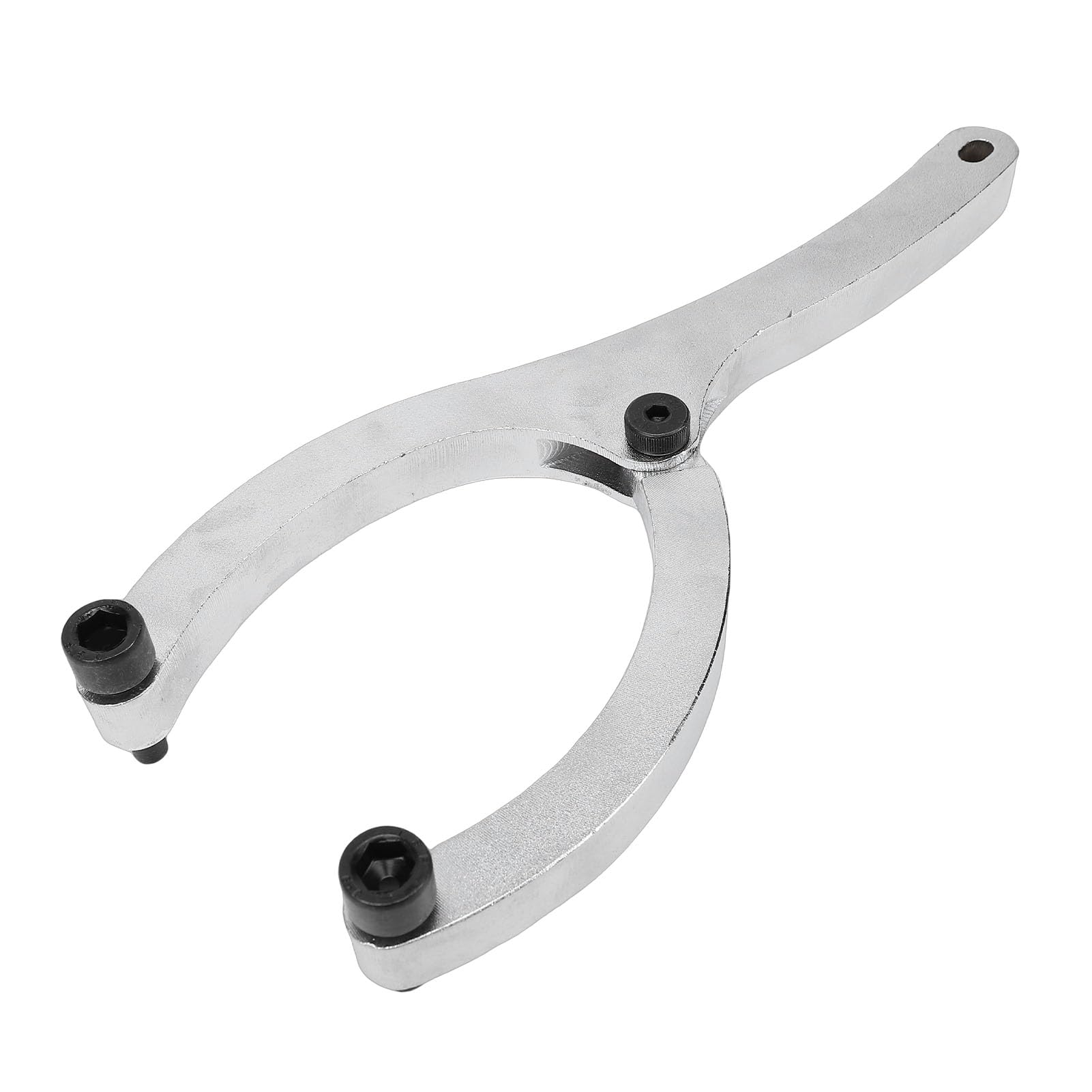 Headerbs Llave para Tuercas de Prensaestopas Ajustable de 11 Pulgadas con de Llave de Cilindro Hidráulico y Pasadores M4 M6 M8 para Tuercas de Presión de 2,2 a 22,9 Cm